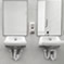 Picture of mdern clearn public restroom